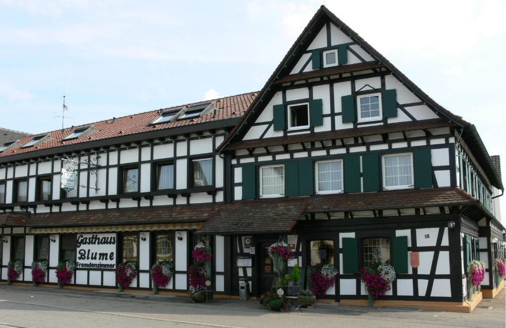 Hotel Landgasthof Blume Lichtenau  Экстерьер фото